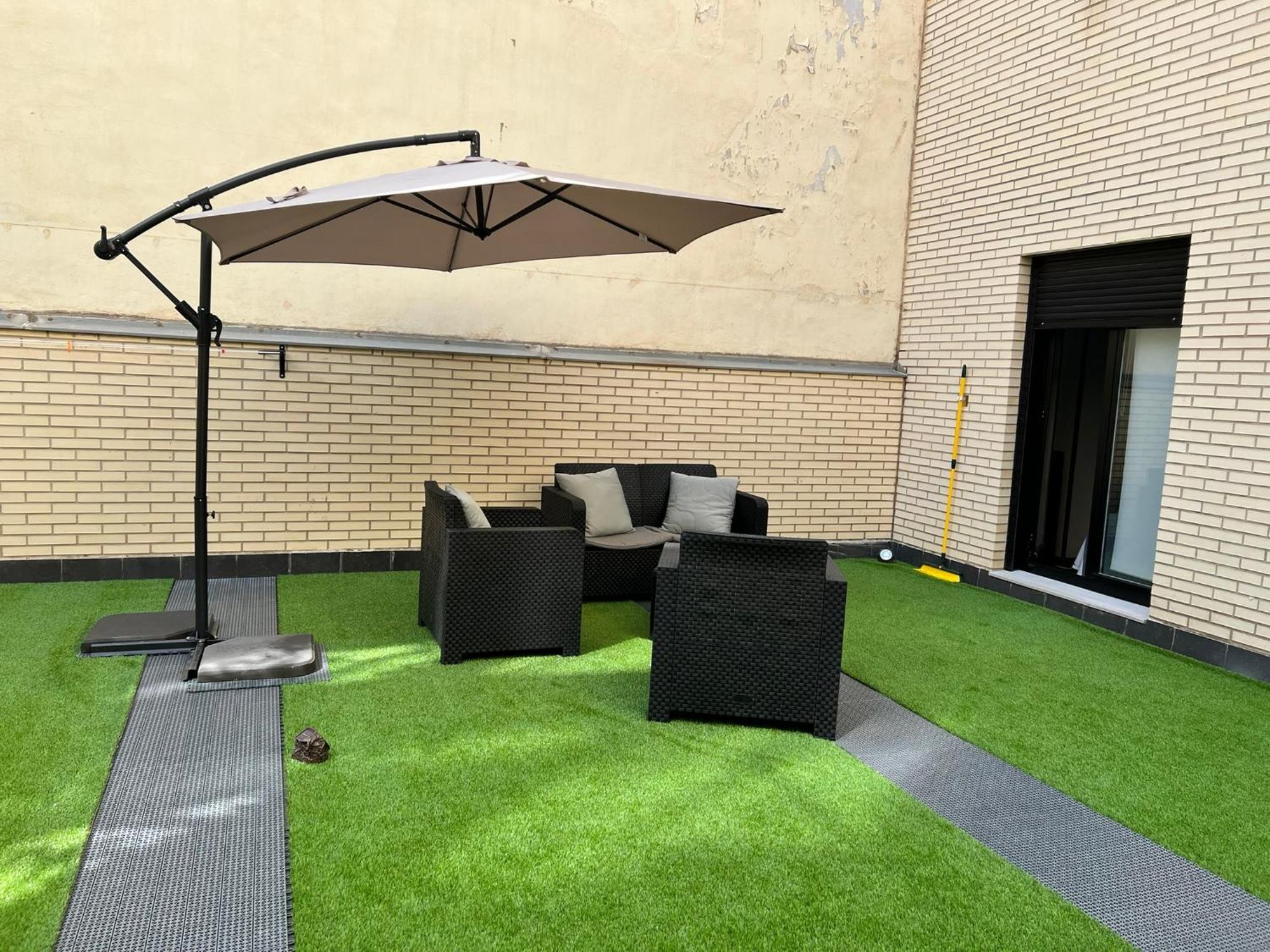 El Bc Zaragoza - Aljaferia Apartment Bagian luar foto